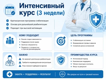Реабилитация за 21 день в Алейске