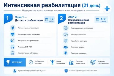 Реабилитация за 21 день в Алейске